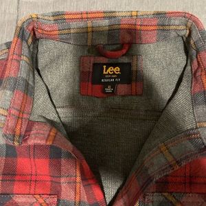 Lee fleece lined flannel size XL